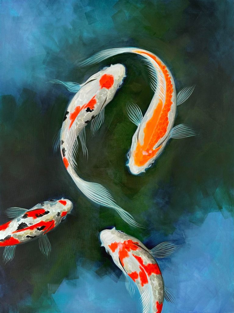 TABLEAU TIGRE BLANC